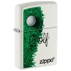 ZIPPO Golf Mechero Original, Matte Blanco
