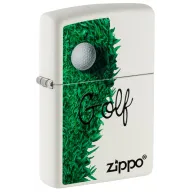 ZIPPO Golf Mechero Original, Matte Blanco
