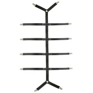Sábanas cruzadas: correas ajustables para tu cama ordenada