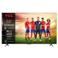 TCL 55C6K - Smart TV 55" 4K HDR, Dolby Vision y Google TV