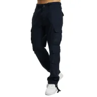 Pantalones Cargo Anchos Hombre Brandit Pure Vintage Negro
