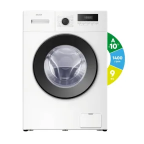 Lavadora BECKEN BWM9651 WH - 9 kg, 1400 rpm, Blanca