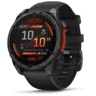 Reloj Garmin Fenix 8 AMOLED Gris 47mm con Correa Negra