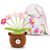 Regalos para Mujer: Ositos de Peluche y Flores de Crochet