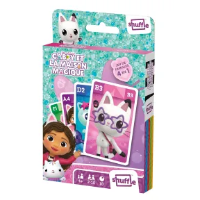 Juego de cartas de Gabby: Shuffle, la casa de muñecas