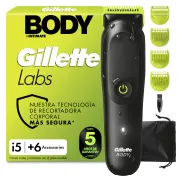 Afeitadora Masculina GilletteLabs i5 para Cuerpo e Íntimo