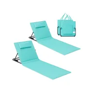 Tumbonas de Playa SONGMICS en varios colores - Juego de 2