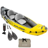 Kayak Hinchable Intex Explorer K2 para 2 Adultos