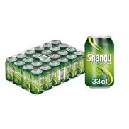 Pack de 24 Latas de Shandy Cruzcampo Limón 33cl