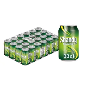 Pack de 24 Latas de Shandy Cruzcampo Limón 33cl