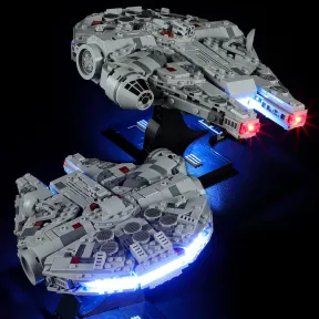 Iluminación LED Halcón Milenario Lego Star Wars - Kit Compatible