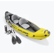 Kayak hinchable Intex Explorer K2 con 2 remos - 312 cm
