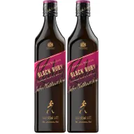 Johnnie Walker Black Ruby, 2 Paquetes de 0,7L de Whisky