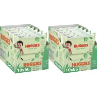 Huggies Toallitas para Bebé Aloe Vera, 10 Packs de 56