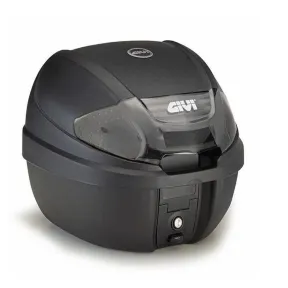 Baúl Givi E300NT 30L Negro Mate con Catadióptrico Ahumado