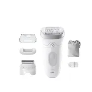 Braun Silk-épil 7 SE7-031 Depiladora eléctrica Gris y Blanco