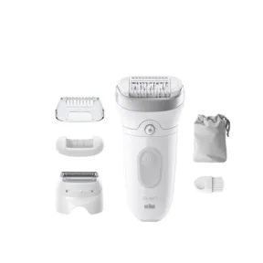 Braun Silk-épil 7 SE7-031 Depiladora eléctrica Gris y Blanco