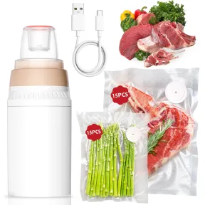 Máquina Portátil para Conservación al Vacío - 20% Descuento