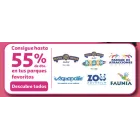 Descuentos de hasta 55% en Entradas para Parque Warner y más