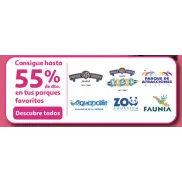 Descuentos de hasta 55% en Entradas para Parque Warner y más