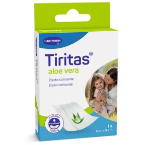 Tiritas de ALOE VERA para una rápida recuperación.
