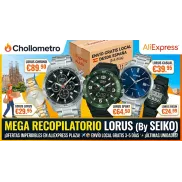 Relojes LORUS en AliExpress: Cuarzo y Cronógrafos ¡Envío GRATIS!