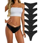 Pack de 6 Bragas Invisibles sin Costuras para Mujer