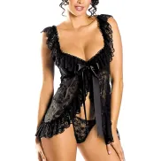 Pijama Mujer - Conjunto Blusa + Tanga - 3 Colores Para Dormir