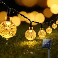 Luces Solares LED para Jardín, 13M 60 LEDs Guirnaldas