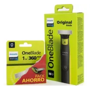 Recambio Original 360º para Philips OneBlade Pack