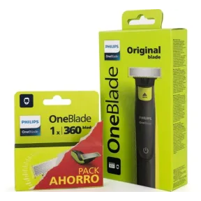 Recambio Original 360º para Philips OneBlade Pack