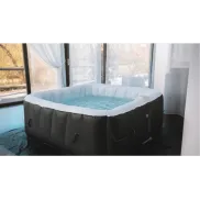 Spa Cuadrado Ospazia 6 Plazas - Cubierta y Filtro Incluidos
