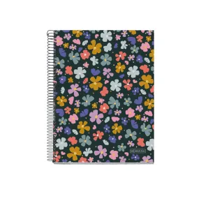 Cuaderno de rallas A4 con tapa dura