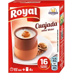 Cuajada Sabor Lácteo en Polvo - Pack de 16 Raciones
