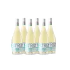 BeFrizz Blanco: Vino Espumoso Afrutado y Ligero - 6 botellas