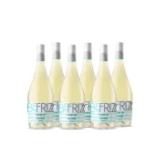 BeFrizz Blanco: Vino Espumoso Afrutado y Ligero - 6 botellas