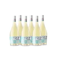 BeFrizz Blanco: Vino Espumoso Afrutado y Ligero - 6 botellas