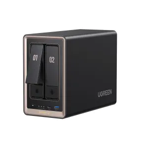 Almacenamiento NAS de 2 bahías UGREEN NASync DXP2800 GT