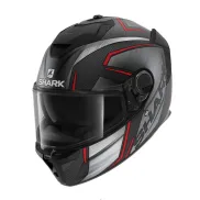 Casco integral Shark SPARTAN GT PRO Carbon - Kromium Rojo Negro