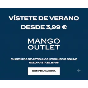 Con Mango Outlet, viste el verano a la moda