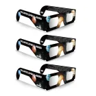 Gafas Homologadas CE para Eclipse Solar - Pack de 3