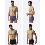 Bóxer para hombre elásticos - Pack de 6 con certificado OEKO TEX.