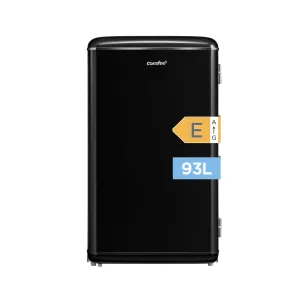Refrigerador Retro Comfee Bajo Encimera 93L en Negro o Blanco