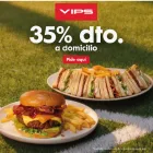 Descuento del 35% a Domicilio en VIPS y Restaurantes