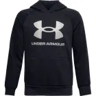 Sudadera con Capucha de Forro Polar Rival para Niños Under Armour
