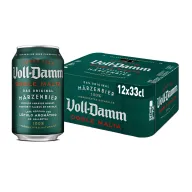 Pack de 12 Latas de Voll-Damm x 33 cl