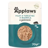 Comida húmeda para gatos: Atún y caballa en gelatina