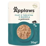 Comida húmeda para gatos: Atún y caballa en gelatina