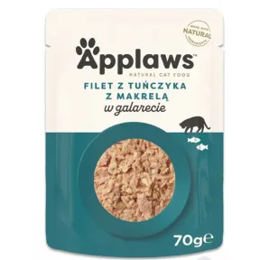 Comida húmeda para gatos: Atún y caballa en gelatina