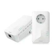 Wi-Fi Powerline Duo V2 1000 EU Blanco STRONG